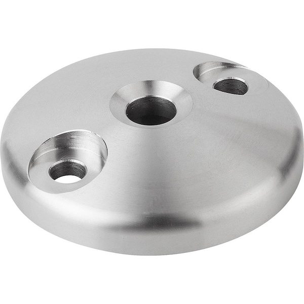 Plate Anti-Slip Plate, Form:D Stainless Steel, D=100